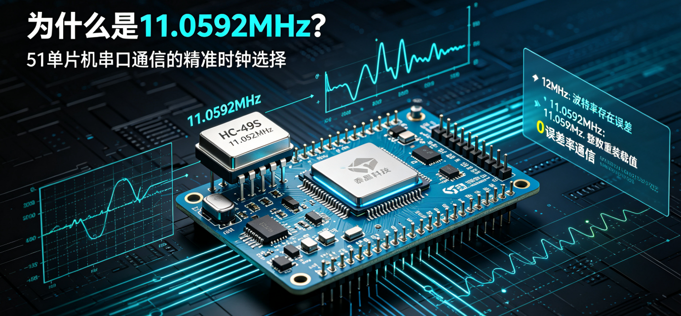 11.0592MHz晶振与51单片机为何是黄金搭档？