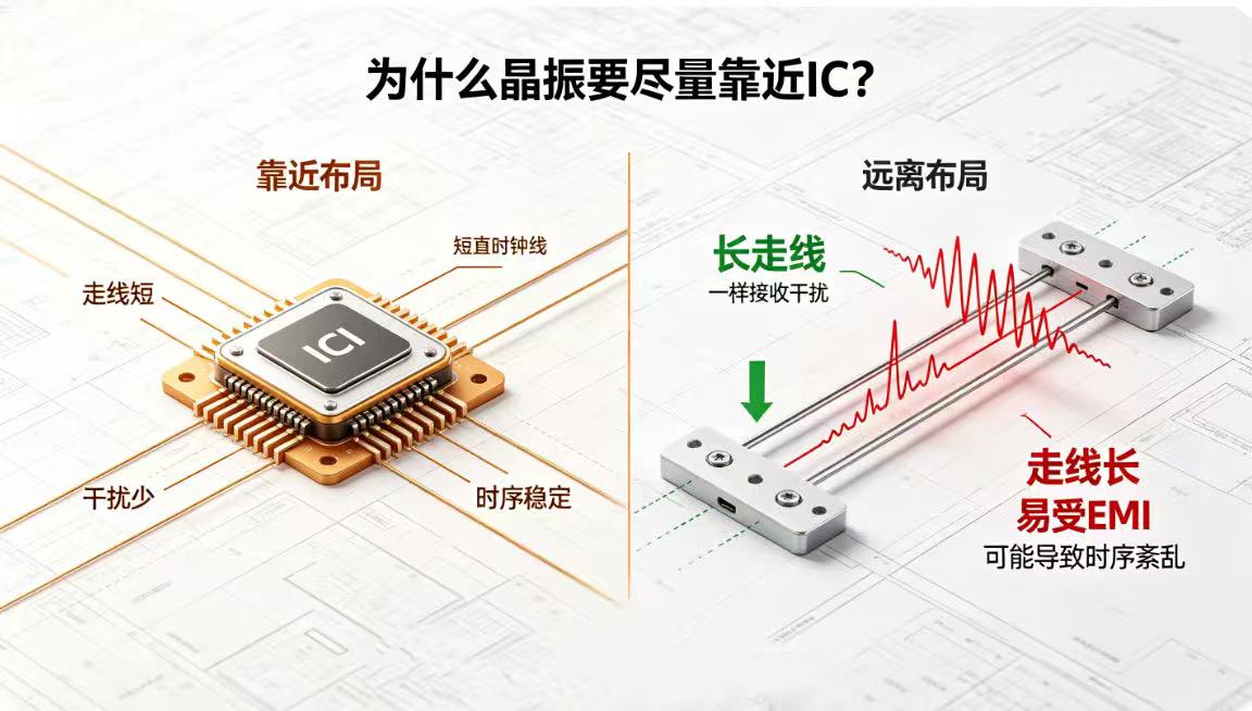 IC与晶振的关系解析：为什么晶振必须靠近芯片？-TKD国产麻豆视频网站科技